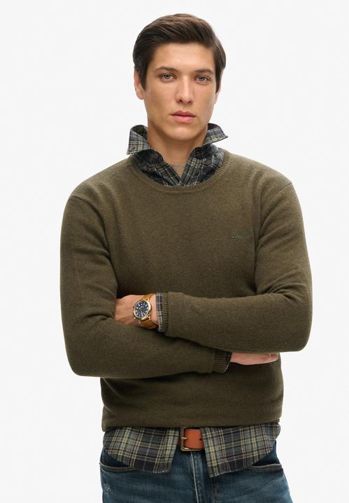 Image du produit Superdry Essentiel Slim Fit Crew Jumper (L)