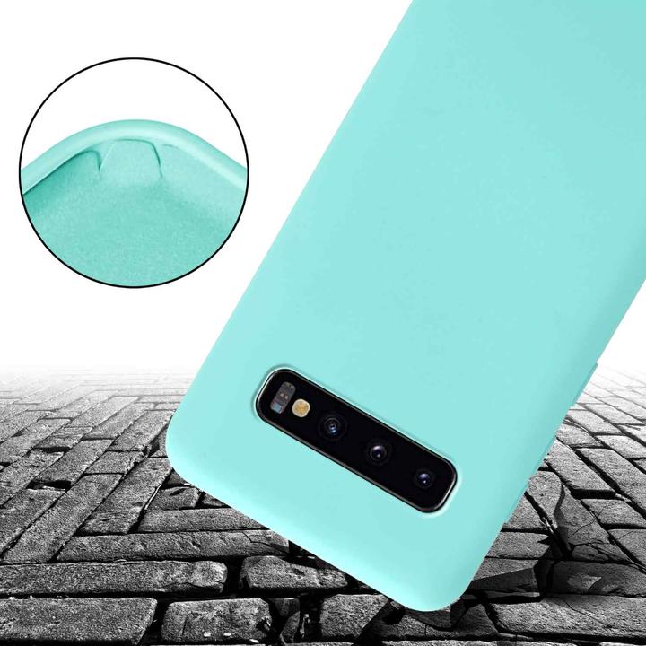 Produktbild Cadorabo TPU Cover Handy Kette Liquid (Samsung Galaxy S10+)