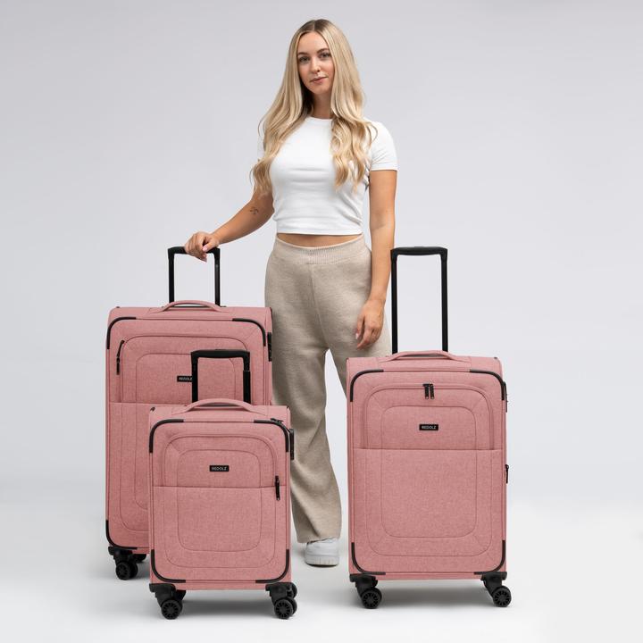 Produktbild Redolz Essentials 12 THREE SET 4-Rollen Kofferset 3-tlg. mit Dehnfalte (201 l, XL (ab 115l))