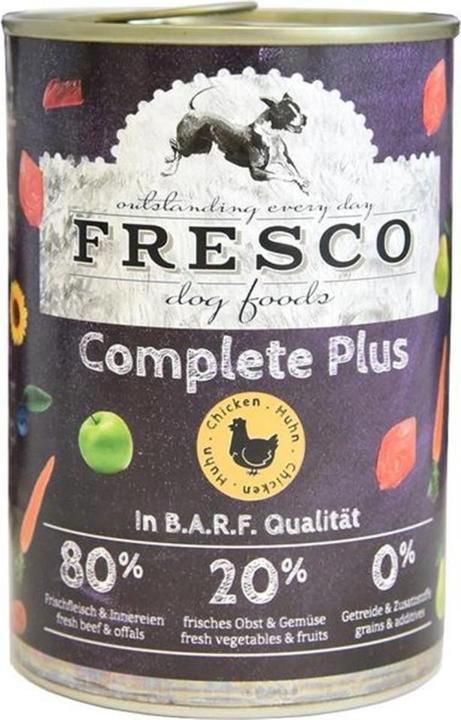 Produktbild Fresco Nassfutter Complete Plus Huhn 400 g (Adult, Senior, Junior, 1 Stk., 465 g)