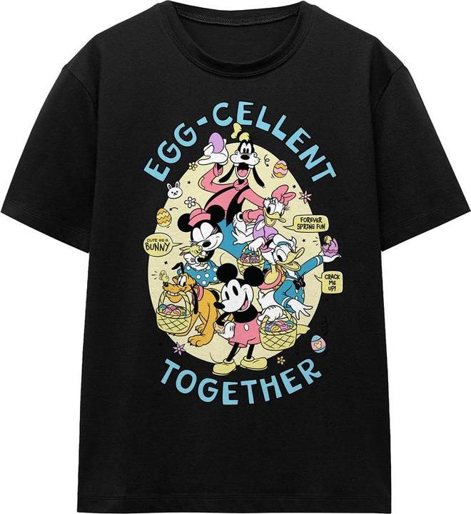 Immagine prodotto Mickey Mouse Eggcellent Together Maglietta Pasqua Adulto Unisex (L)