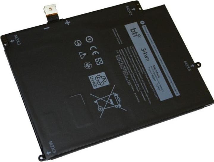 Produktbild Dell Btry Pri 34whr 2c Lith Smp (2 Zellen, 4250 mAh)