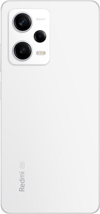 Image du produit Xiaomi Redmi Note 12 Pro 5G (128 Go, Blanc polaire, 6.67", Double SIM, 50 Mpx, 5G)