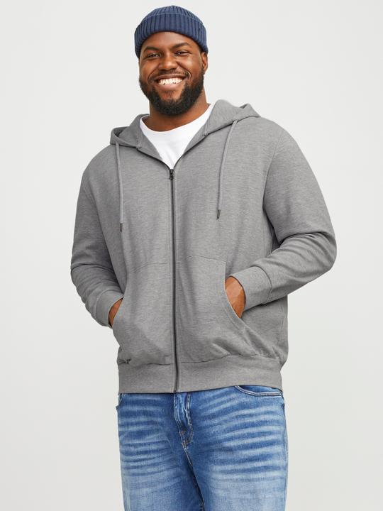 Produktbild Jack & Jones Durchgehender Reissverschluss Plus Size Hoodie (XXL, 4XL)