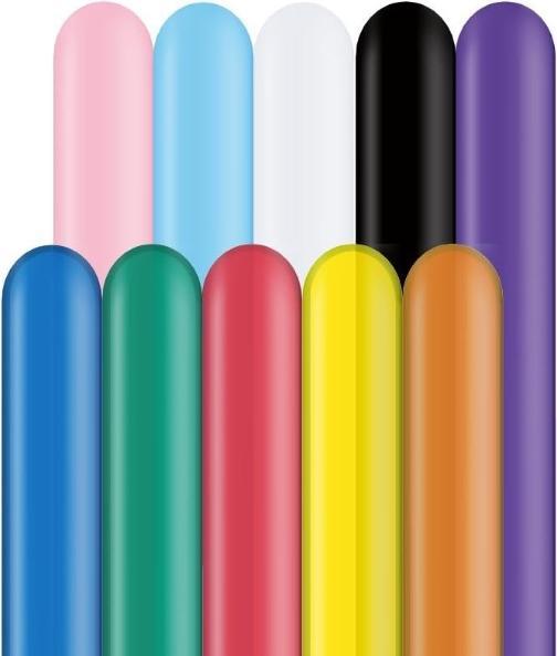 Produktbild Folat Farbige modellieren Luftballons