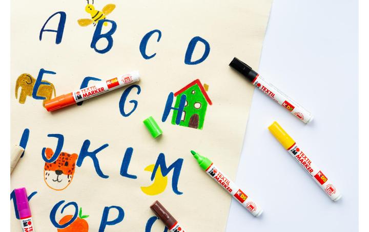 Actual product image Marabu Textile pencil KiDS (Multicoloured, 10 x)