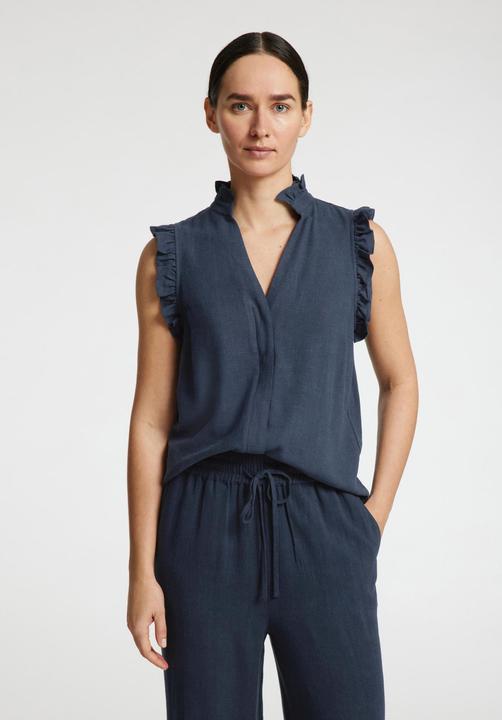 Image du produit Selected Femme Slfviva Sl Ruffle Top Noos (44)