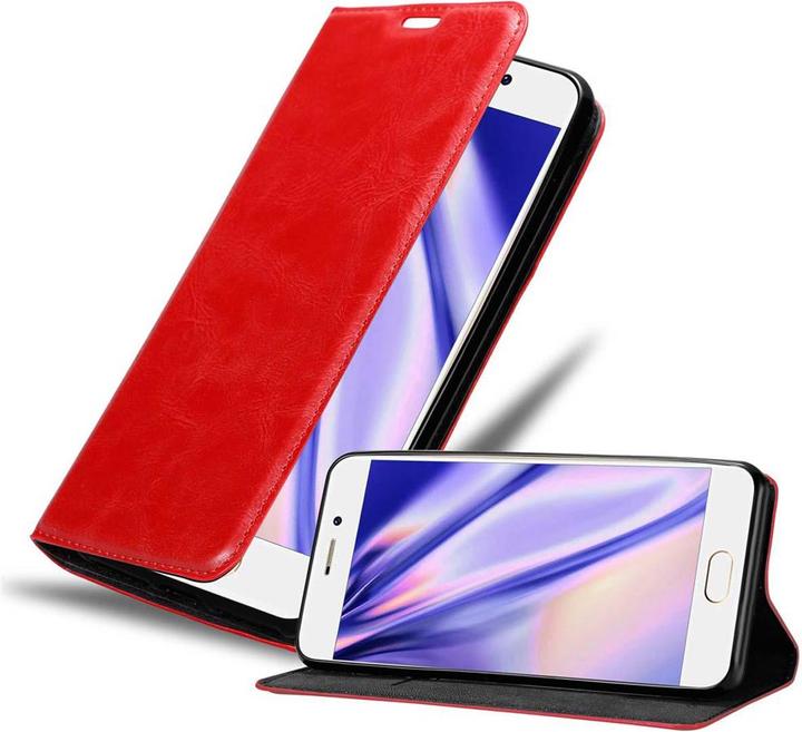 Actual product image Cadorabo Book Invisible Magnet Cover (Meizu Pro 7)