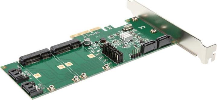 Produktbild InLine RAID-Controller PCIe x4 für 4x SATA 6G / 2x mSATA