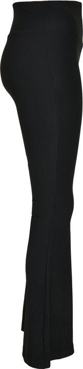 Immagine prodotto Urban Classics Leggings a vita alta da donna con taglio a stivale a costine (XS)