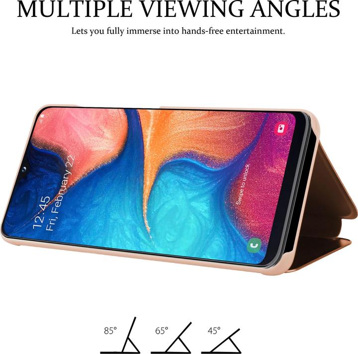 Immagine prodotto Cadorabo Copertina per specchietto retrovisore Smart View a libro (Samsung Galaxy A20e, Samsung Galaxy A10e)