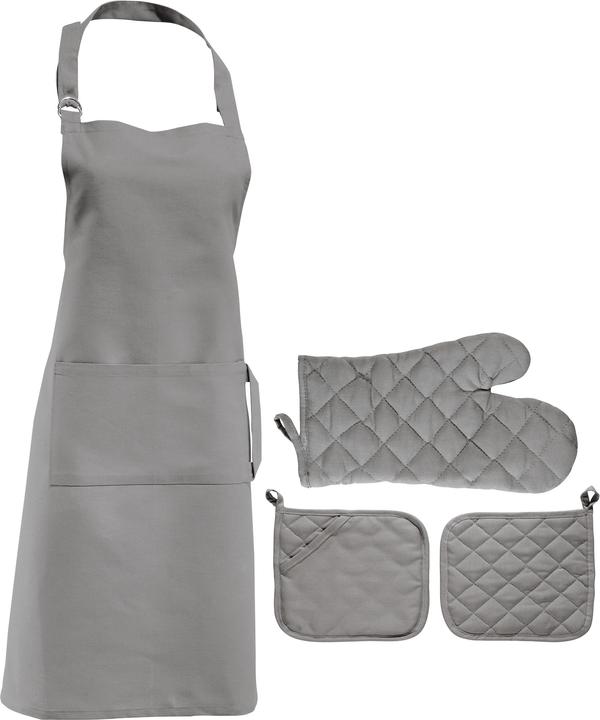 Immagine prodotto Erwin Müller Set da cucina da 4 pezzi con grembiule (Taglia unica)