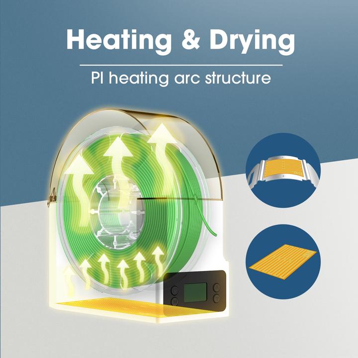 Image du produit eSUN eBox Lite Filament Séchage Dry Box (Boîte)