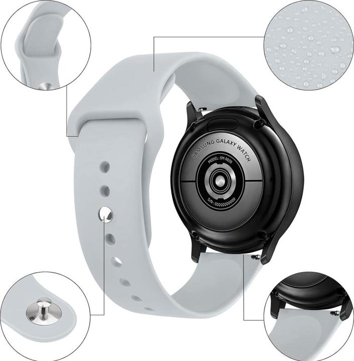 Produktbild Screenguard Samsung Galaxy Watch5 Silicone Strap Sportarmband (Silikon)