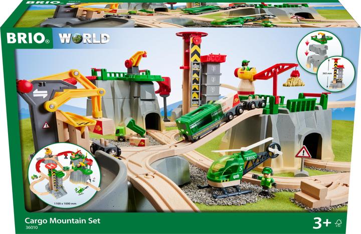 Actual product image Brio Cargo Mountain Set