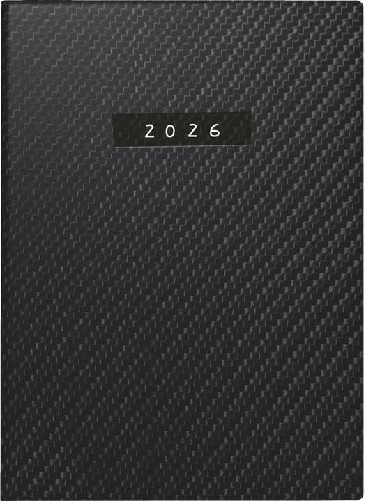 Image du produit Ridoide rido idé Taschenagenda Technik III Carbon 2026, Schwarz (Allemand)