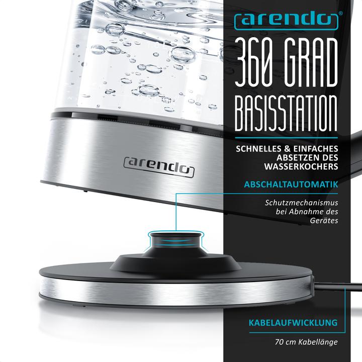 Produktbild Arendo Wasserkocher (1.70 l)