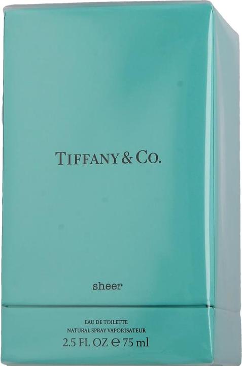 Image du produit Tiffany & Co. Tiffany Sheer (Eau de toilette, 75 ml)