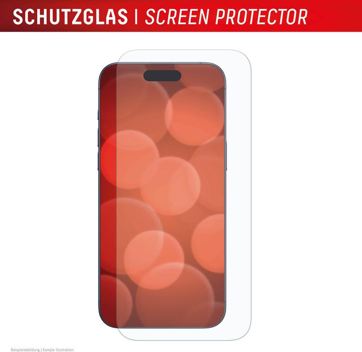 Actual product image Displex Real Glass, 2D Panzerglas (1 Piece, Apple iPhone 16 Pro Max)