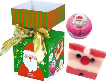 Image du produit Bomb Cosmetics Jingle Bell Rock Mini Cracker Cadeau avec Huiles Essentielles Pures