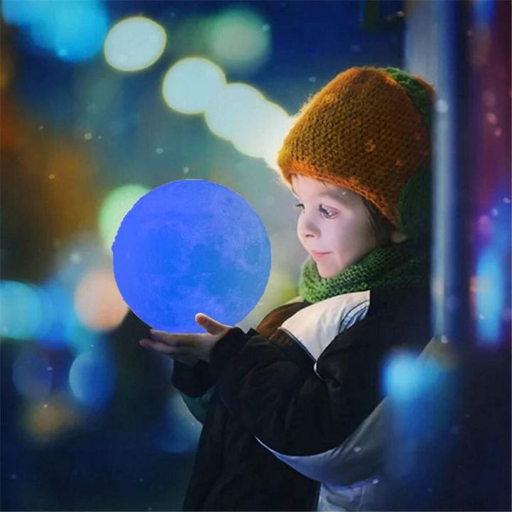 Actual product image Cover-Discount Moon lamp 3D