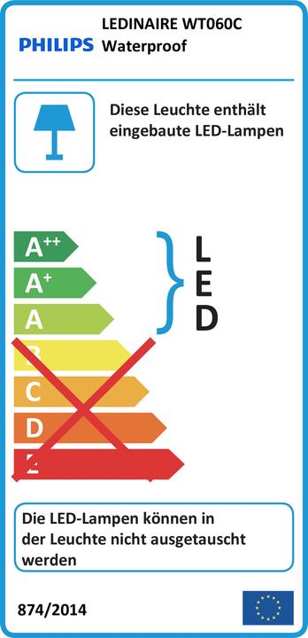 Energie-Label Philips Ledinaire (5600 lm)