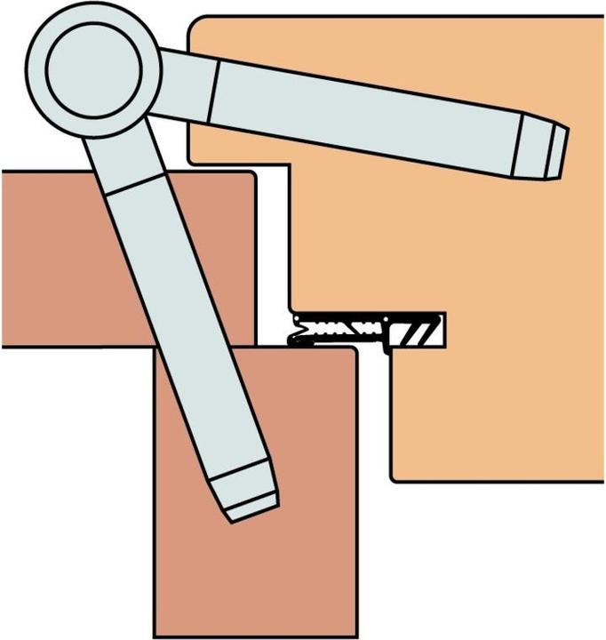 Actual product image Anuba Drill-in bands model C (CH standard)