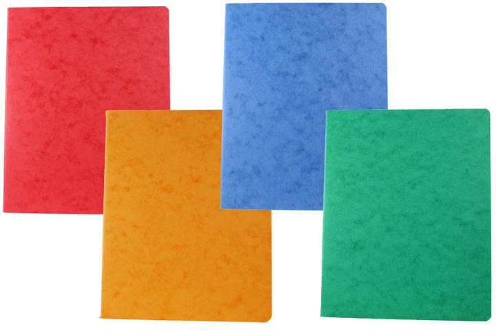 Produktbild BüroLine Pressspanheft - Format A4 - 21 x 29,7 cm (21.6 x 29.7 cm, Kariert, Harter Einband)