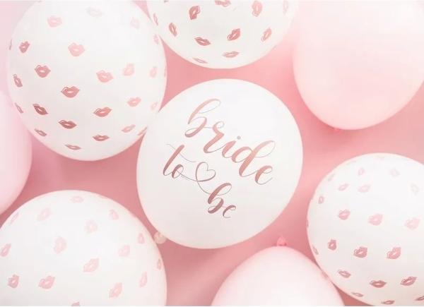 Actual product image Partydeco Balloons 30 cm, Bride to be, mix (1 pkt / 6 pc.) (6 x)