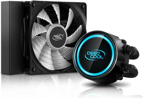 Actual product image Deepcool Gammaxx L120 motherboard all-in-one liquid cooler