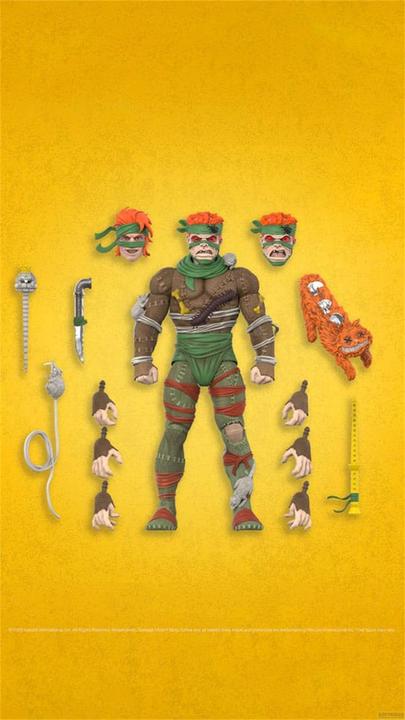 Actual product image Super7 Teenage Mutant Ninja Turtles figurine Ultimates Rat King 18 cm