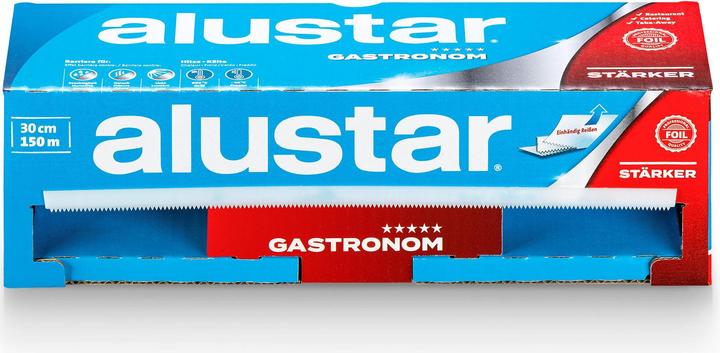 Produktbild Alustar Alufolie Gastronom Profi Box 30 cm x 150 m (1 x)