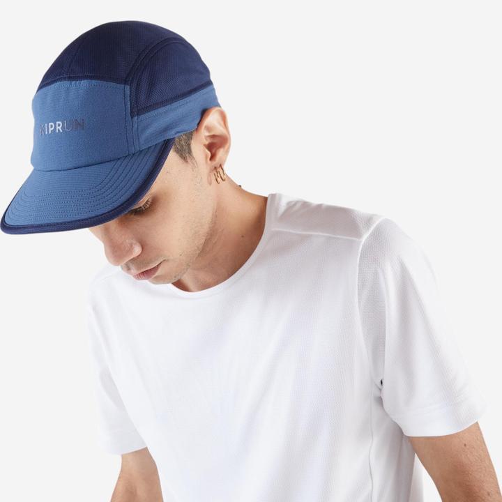 Produktbild Kiprun Lauf-Cap Schirmmütze 5 Panel - blau