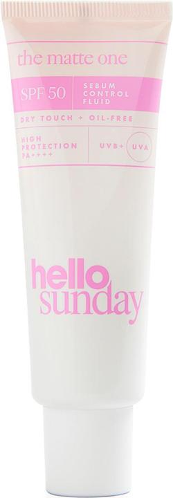 Hello sunday the matte one Oil control moisturiser SPF 50 (50 ml, Tagescreme, SPF 50)
