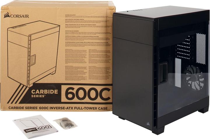 Produktbild Corsair Carbide Clear 600C (ATX, mATX, Mini-ITX, E-ATX)