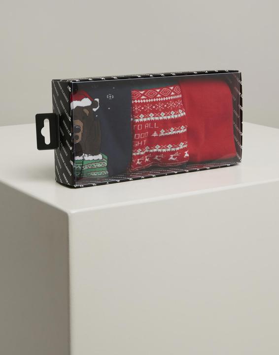 Immagine prodotto Urban Classics Set di calzini di Natale Orso (confezione da 3, 47 - 50)