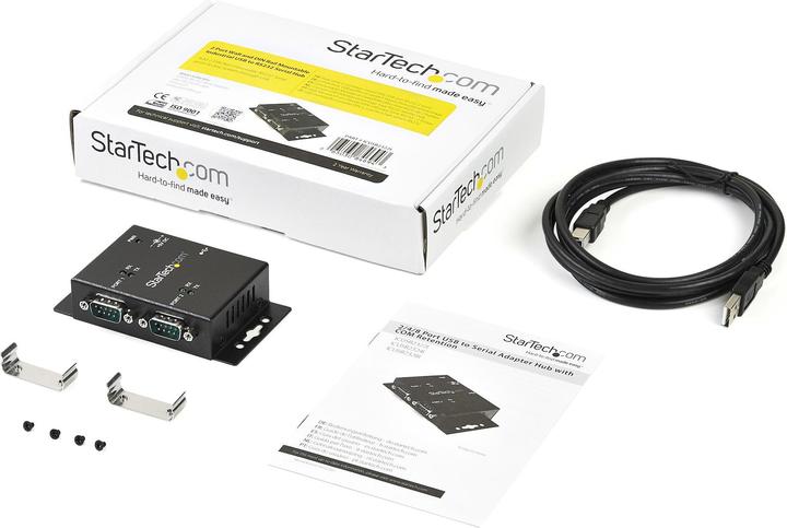 Actual product image StarTech 2x USB To Serial Adapter Hub (USB-B, 2 Ports)