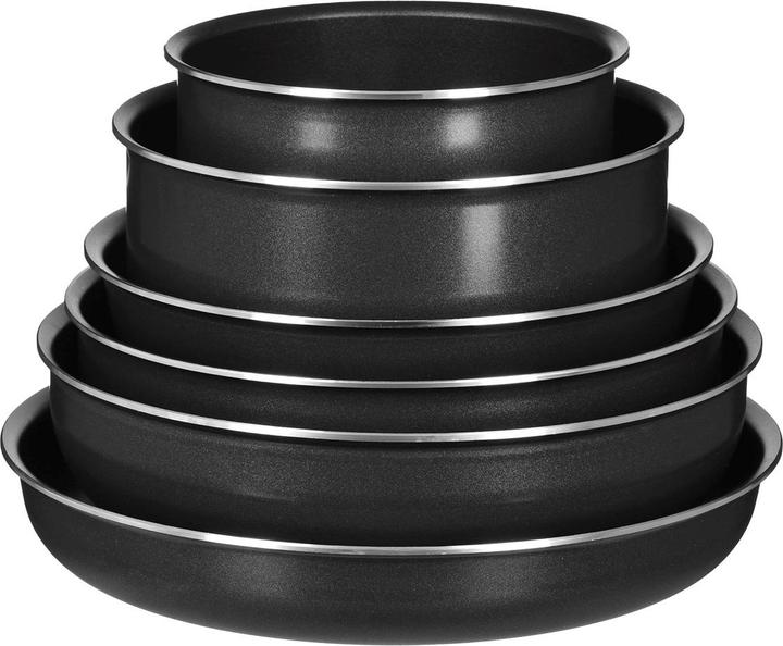 Actual product image Tefal Ingenio Easy Cook Clean 13-piece Cookware Set (28 cm, Pan set + pot set, Stainless steel, Aluminium)