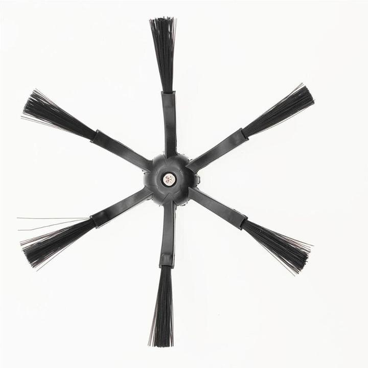 Produktbild Hermex Alternative Seitenpinsel für Xiaomi Roborock Serie S5 S6 Schwarz 2Stk.