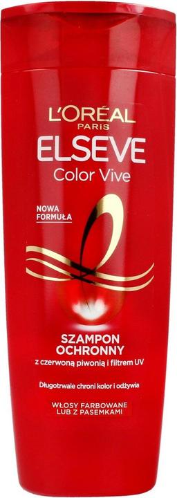 L'Oréal Paris L'Oreal - Elseve Color Vive Protective Shampoo 400Ml (400 ml, Flüssiges Shampoo)