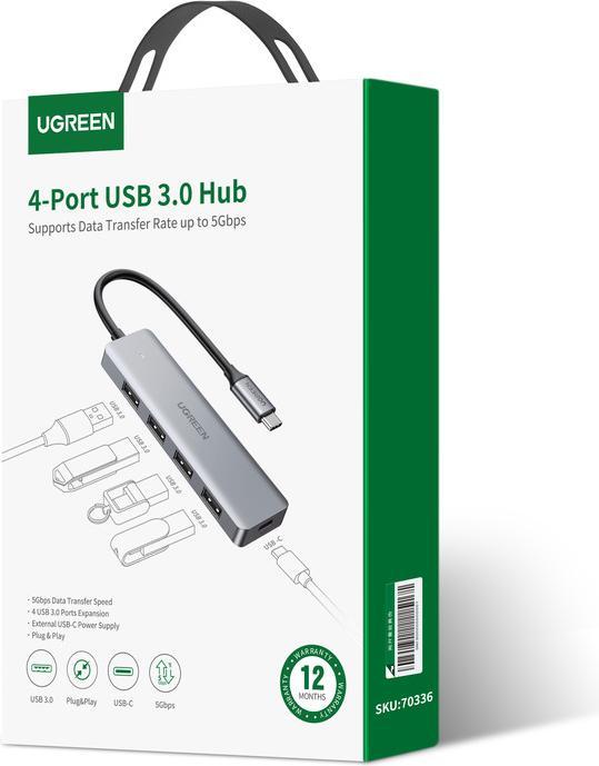 Produktbild Ugreen 4 Port-C Hub (USB-C, 4 Ports)