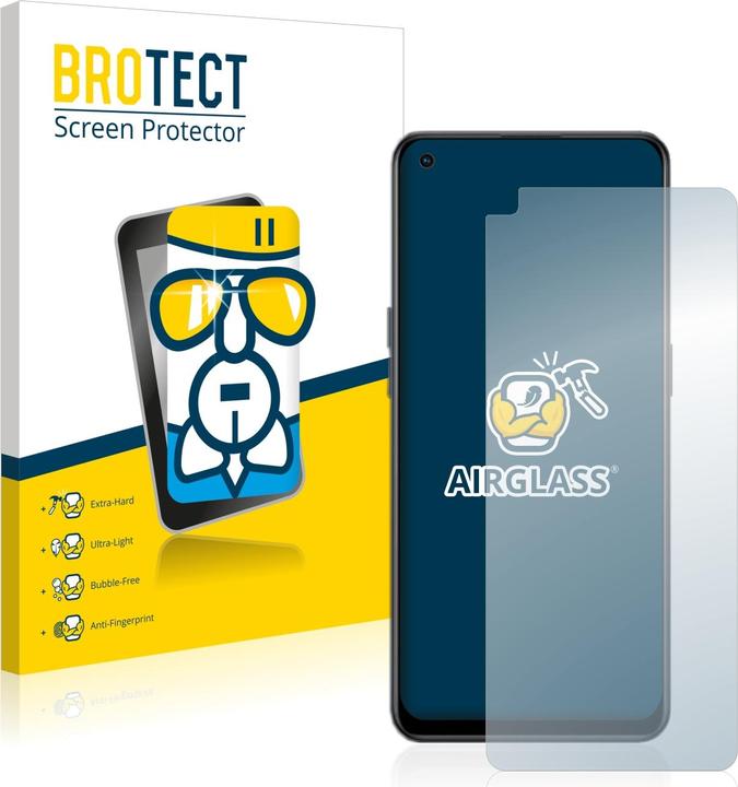 Actual product image BROTECT AirGlass Glass (1 Piece, Oppo Reno 8 Lite 5G)