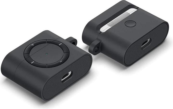 Produktbild Spigen Classic Shuffle, charcoal - AirPods Pro ASD00838 (Kopfhörer Hülle)