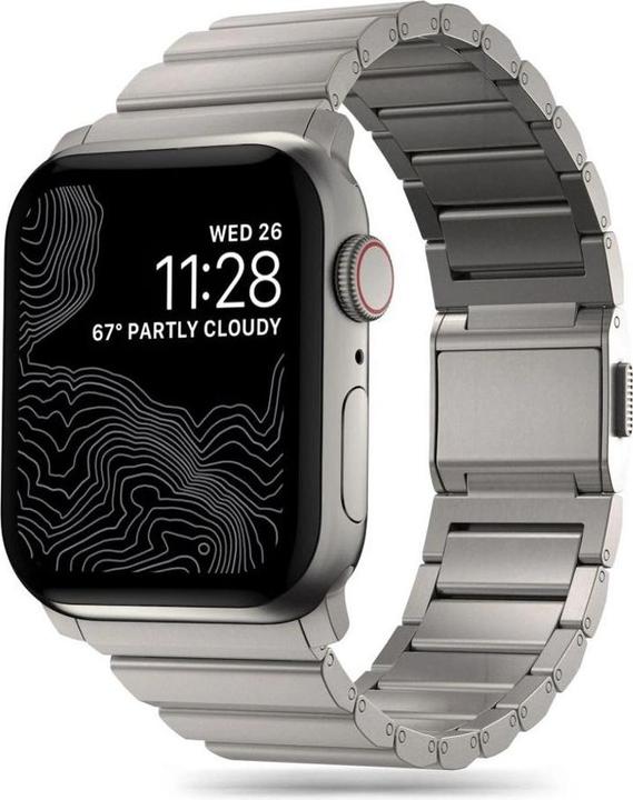 Tech-Protect SteelBand bracelet for Apple Watch 4 / 5 / 6 / 7 / 8 / 9 / SE / Ultra 1 / 2 (42/44/45/4 (Edelstahl, 9)