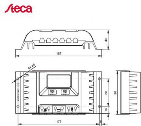 Image du produit Steca Régulateur de charge solaire PR 1010