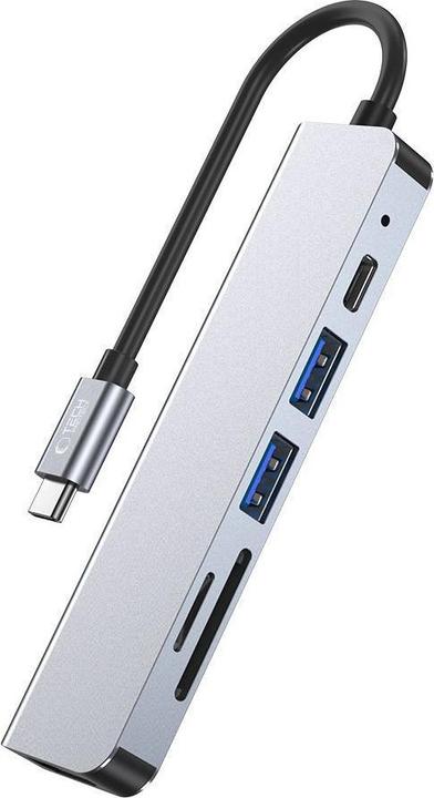 Actual product image Tech-Protect V4 (USB-C, 6 Ports)