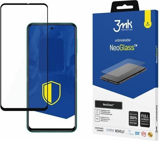 Image du produit 3MK NeoGlass do Xiaomi Redmi Note 9 Pro 5G Black (1 pièce(s), Xiaomi Redmi Note 9 5G)