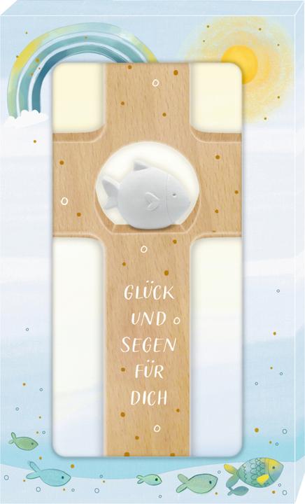 Produktbild Holzkreuz - Glück und Segen für dich