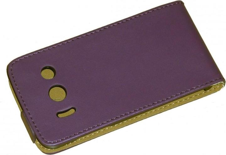 Produktbild König Design Handyhülle Tasche (Flip) für Huawei Ascend Y300 lila (Huawei Ascend Y300)