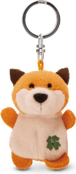 Produktbild Magni NICI Schlüsselanhänger Fuchs mit Kleeblatt 5cm